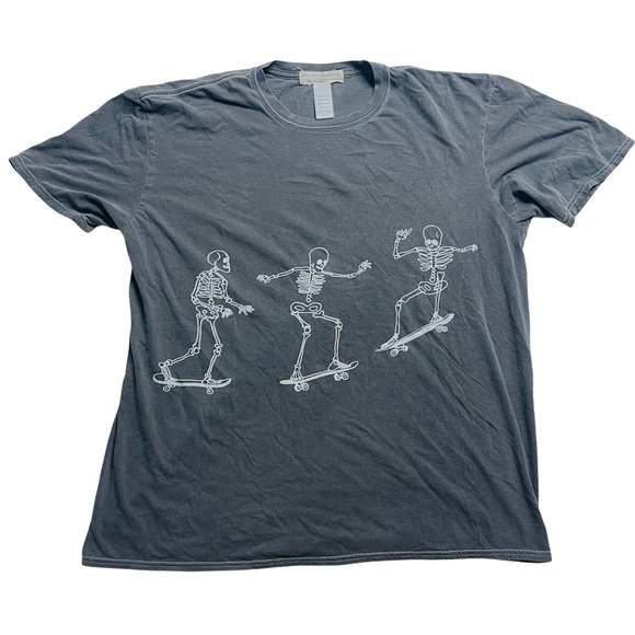 Urban Outfitters Project Social T Skateboard Skeletons Tee - Picture 2 of 7